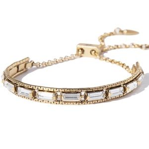 Loren Hope Carla Slider Bracelet NWOT Gold